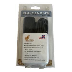 FARM INNOVATORS 3300 CHICKEN POULTRY EGG CANDLER INCUBATOR LIGHT LAMP